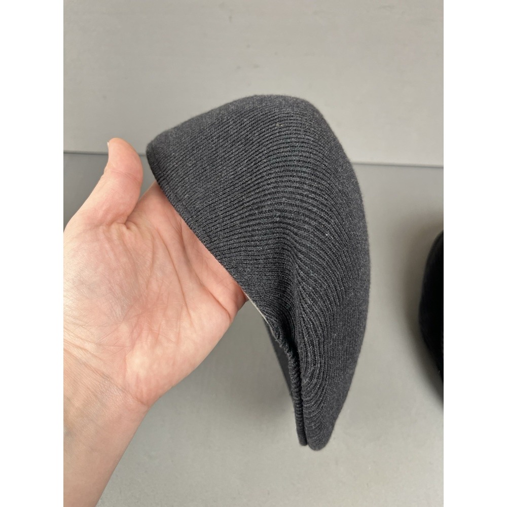 Vintage Kangol Men's Black & Dark Gray Hat Corduroy Made In UK - Size Medium - Picture 2 of 15